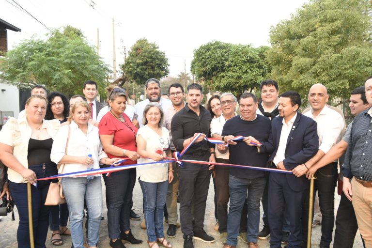 La Municipalidad de Asunción mejora la calidad de vida en el barrio Republicano con importante obra de infraestructura