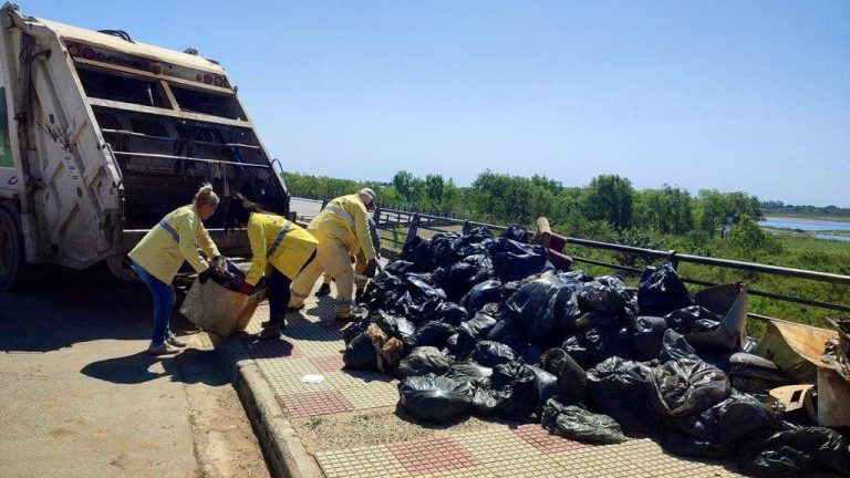 Municipalidad de Asunción Intensificó Operativos de Limpieza durante el Fin de Semana Largo