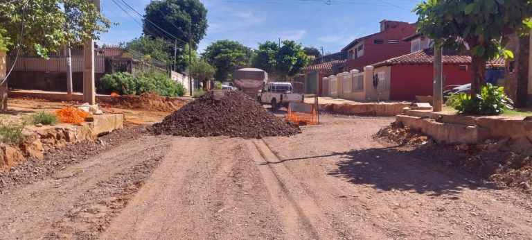 Prosiguen sin pausas las obras de Desagüe Pluvial en las zonas del Mercado de Abasto y del barrio San Pablo