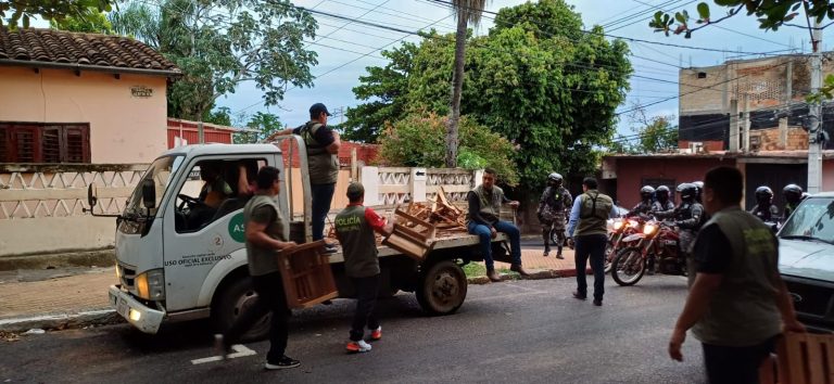 Gran Operativo conjunto para combatir actividades extorsivas de supuestos cuidacoches se realizó en el microcentro capitalino